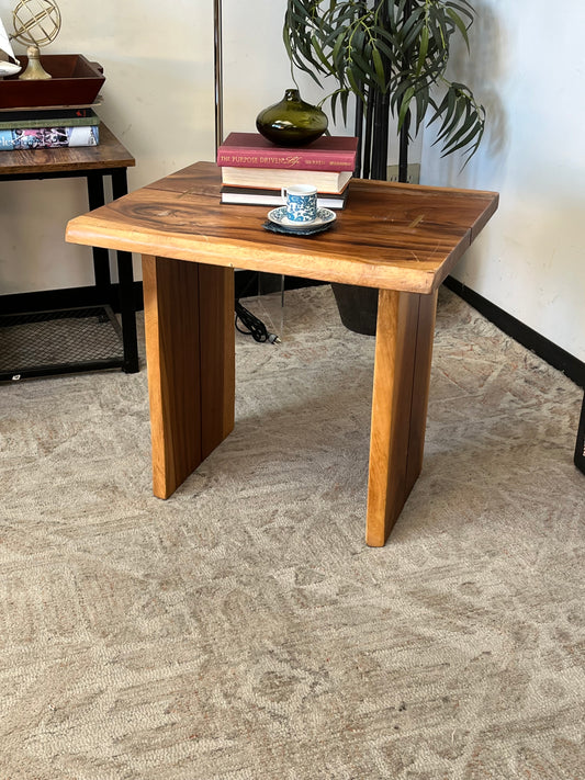 World Market Solid Wood Nightstand