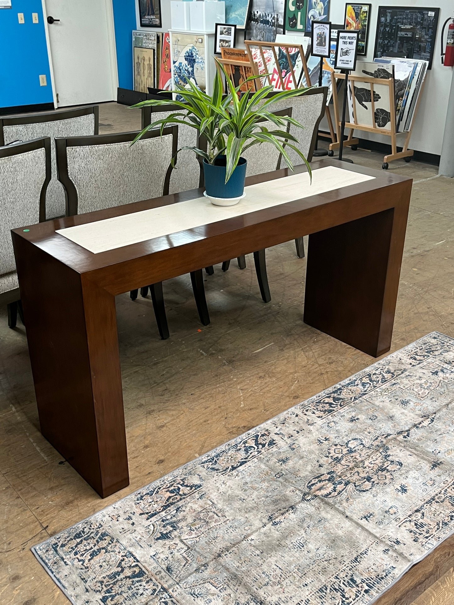 Kriess Stone Top Console Buffet