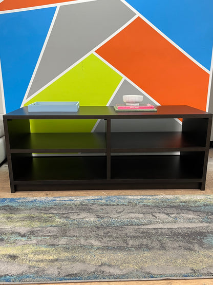 Modern Black Media Stand
