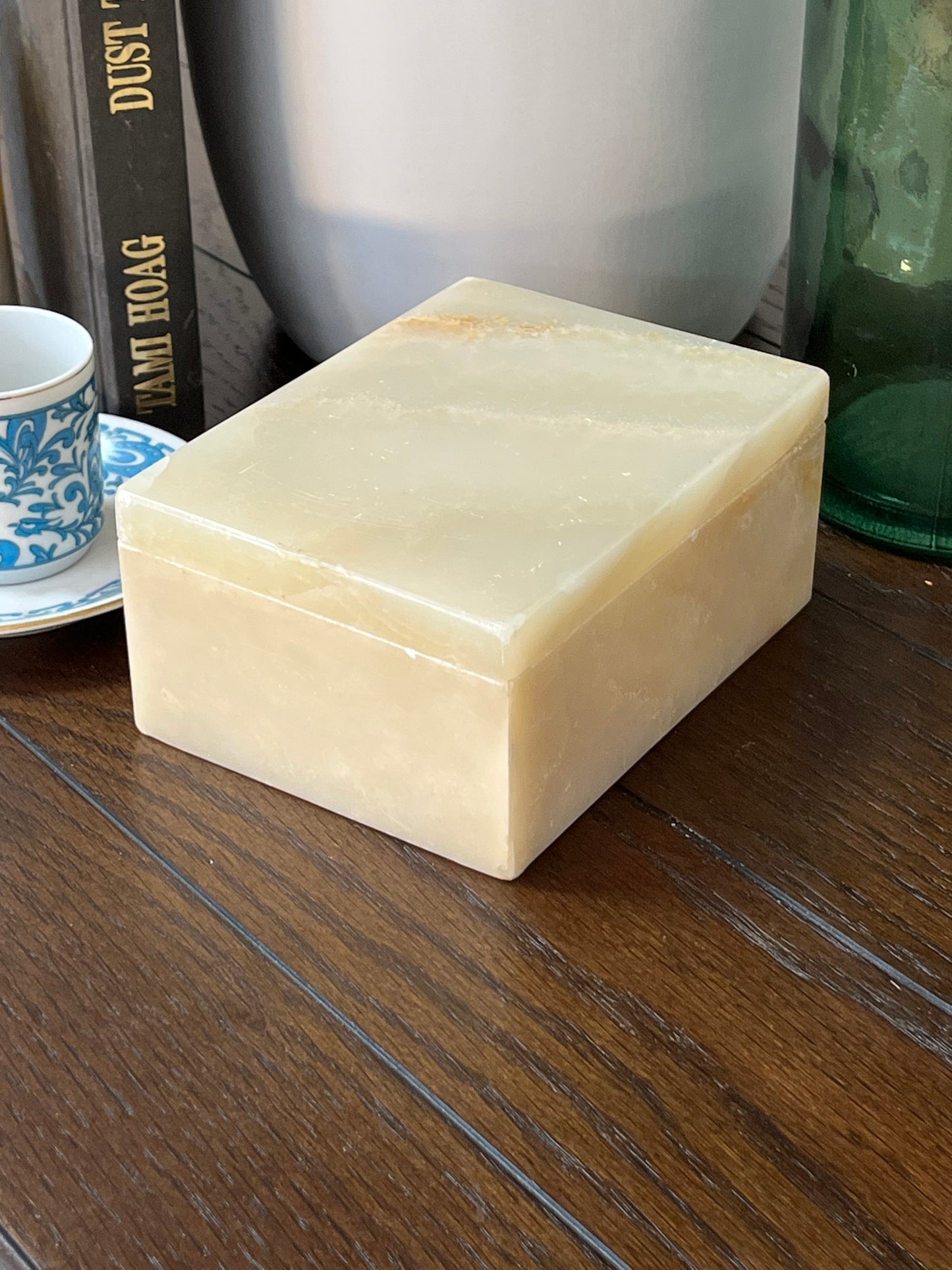 Natural Stone Tray with Lid
