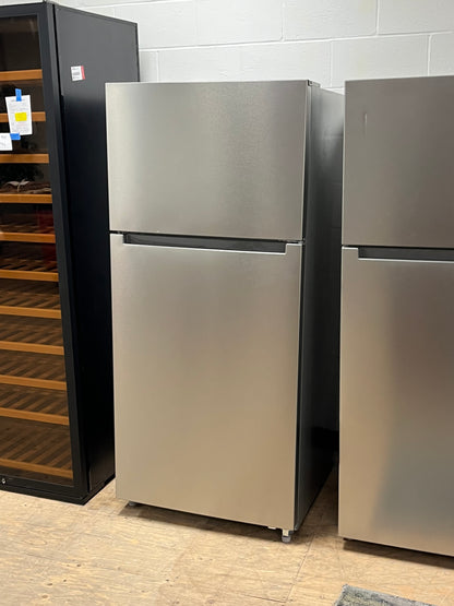 Seasons Stainless Steel 18 Cu. Ft. Top Freezer