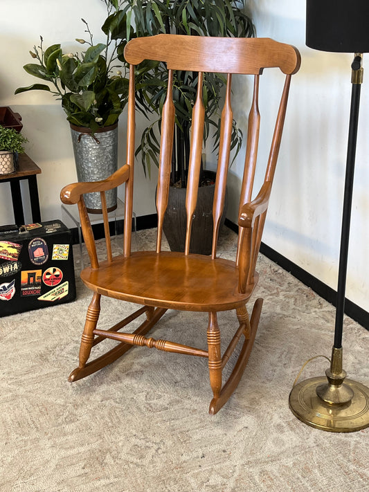 Antique Style Wooden Rocking Chair