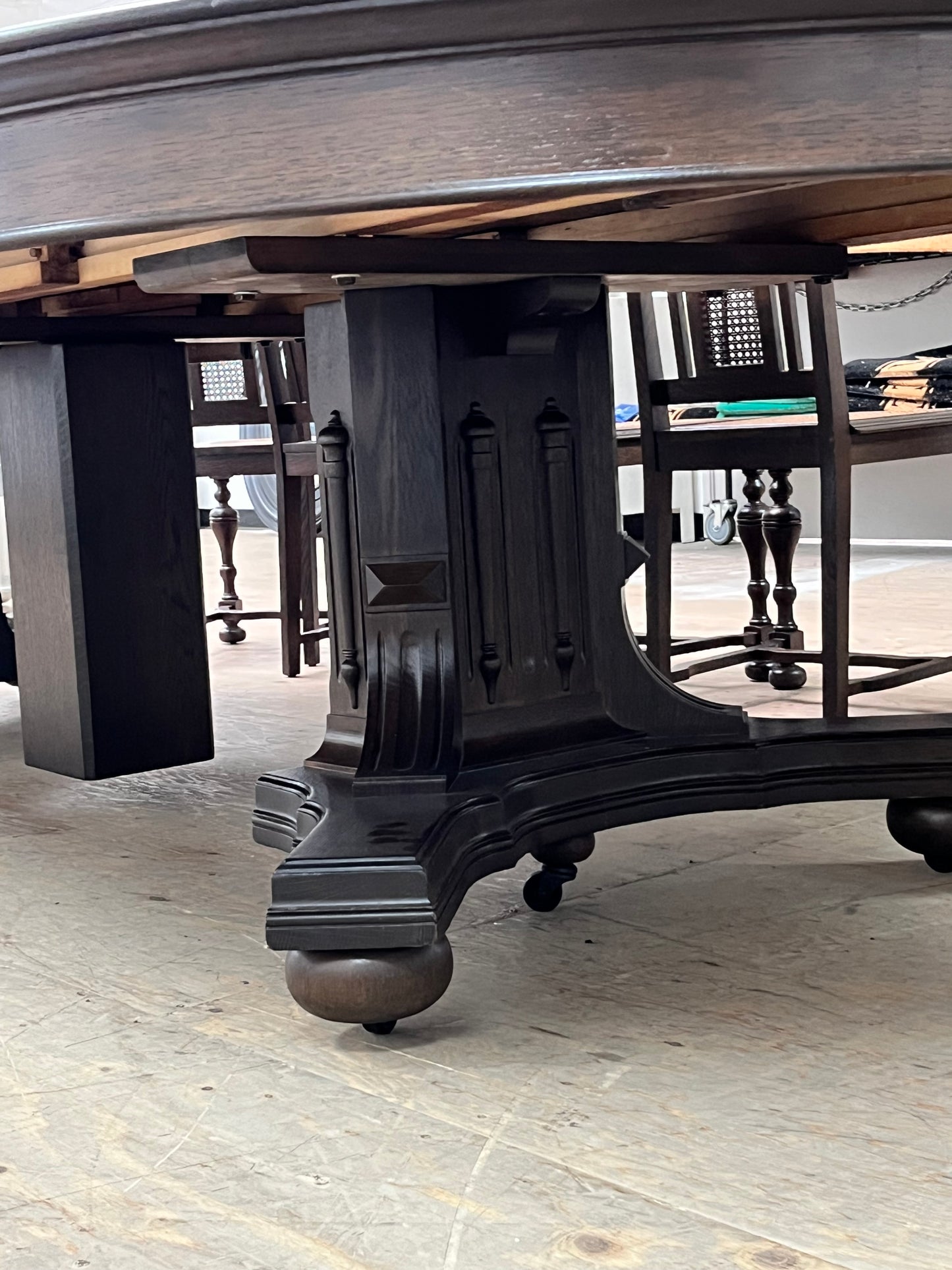 Berkey & Gay Antique Wooden Dining Table
