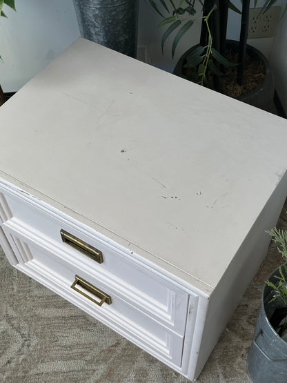 Mid Century Style Pink Nightstands