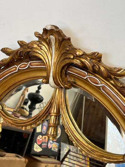 Antique Style Ornate Hanging Wall Mirror