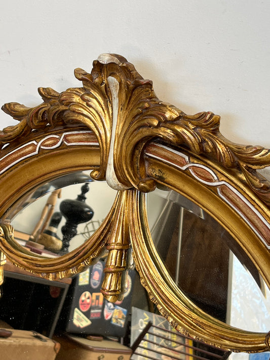 Antique Style Ornate Hanging Wall Mirror