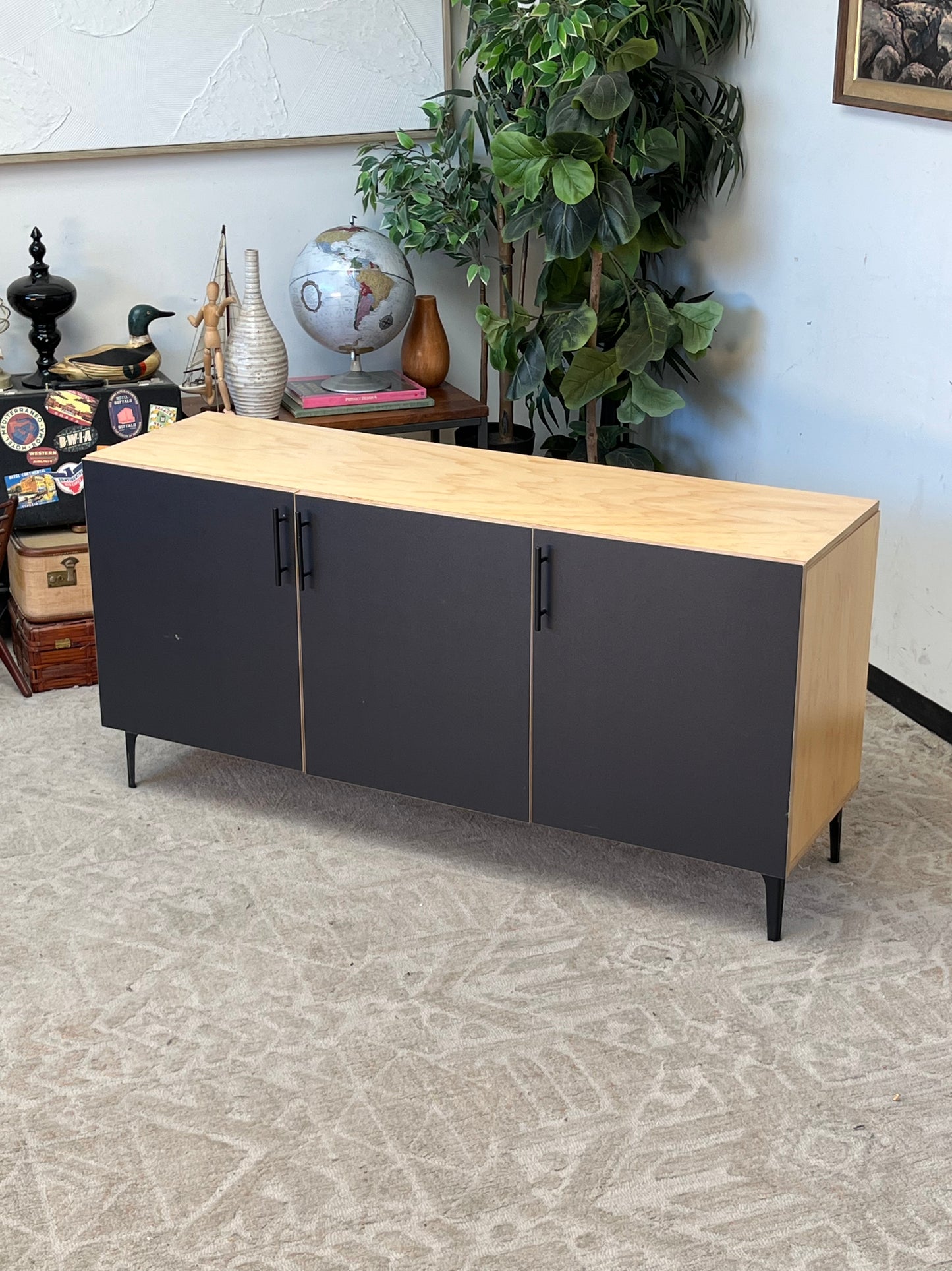 Modern Style Wooden Sideboard