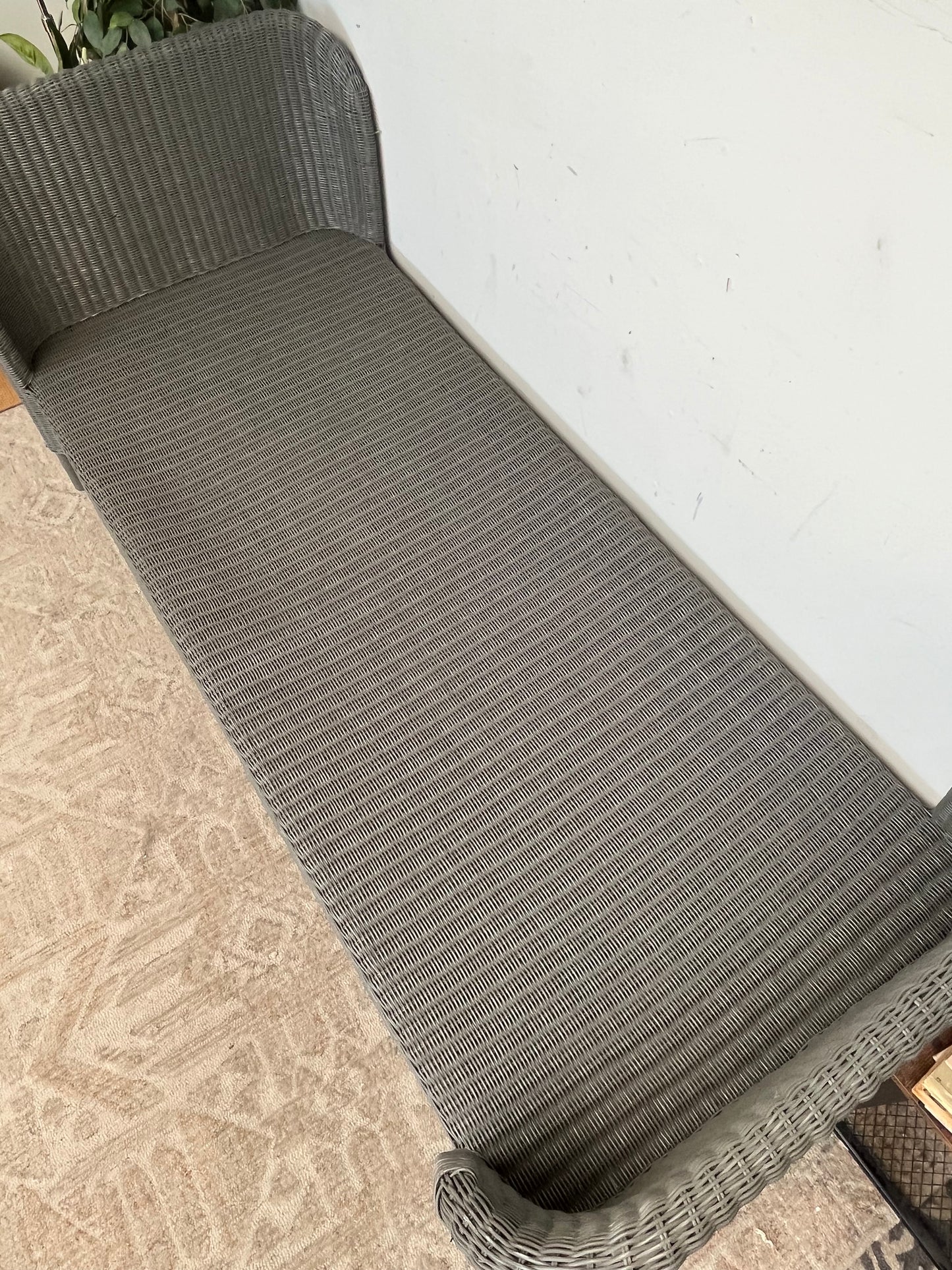 Natural Wicker Daybed - No Cushion