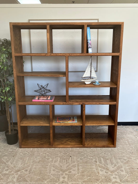 Mid-Century Style Media Bookcase