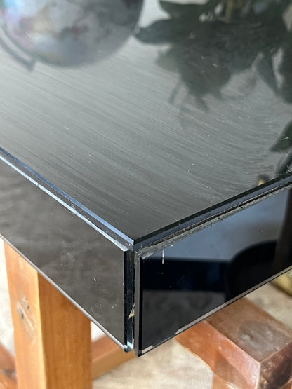 Modern Style Black Nightstand Table