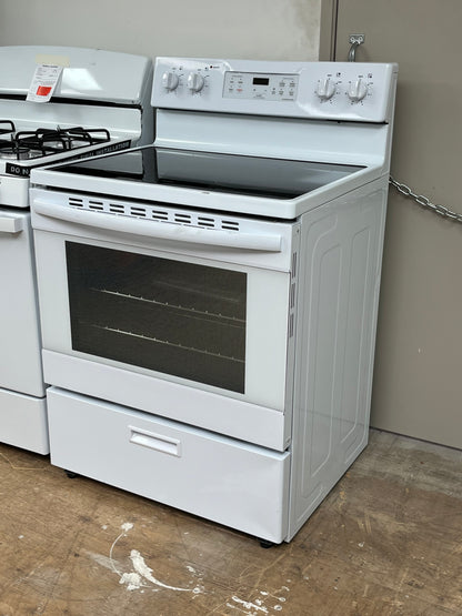 Seasons® 5.2 Cu. Ft. Freestanding  White Electric Range- Minor Dent