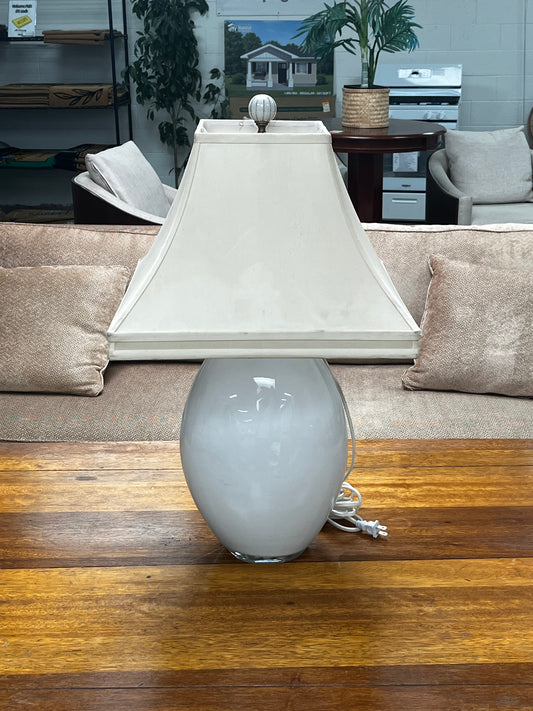 Modern 20" Oval Table Lamp