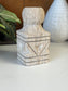Etched Sandstone Stone 8.5" Sculpture