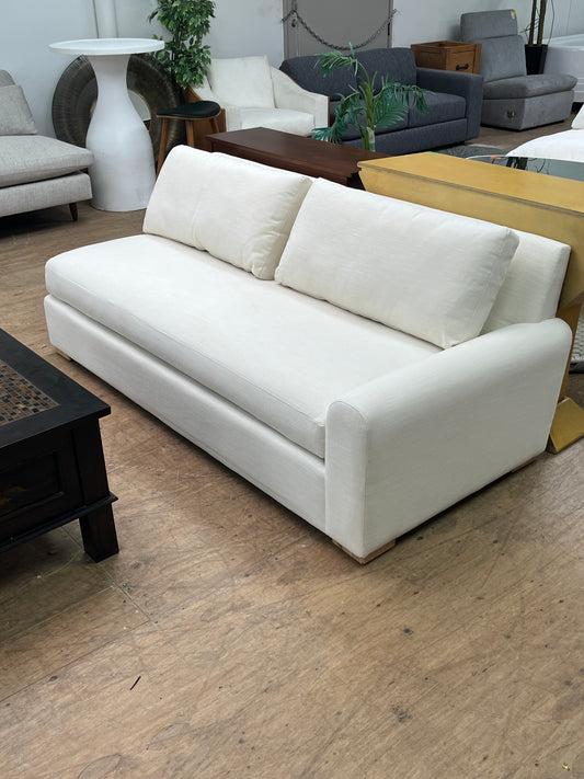 Modern Left-Arm Linen Sofa