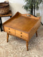 Vintage Angelus Furniture Wooden End Table