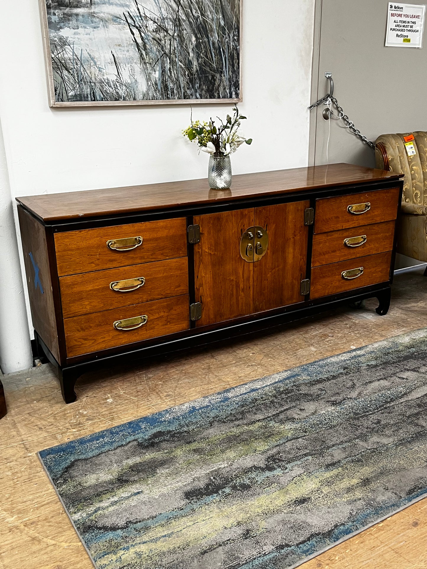 Lane Furniture Wooden Credenza