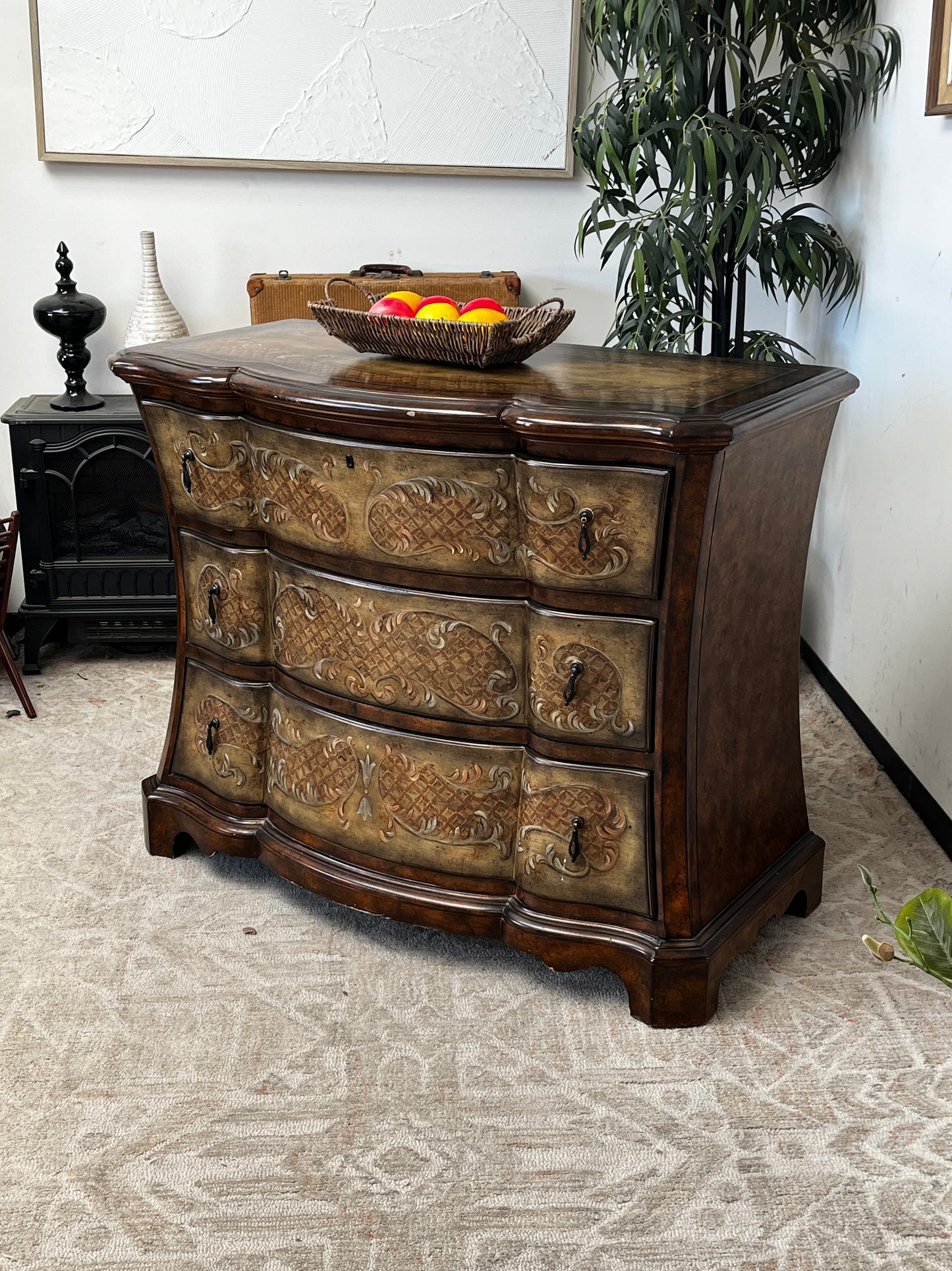 Bombe-Style Accent Chest
