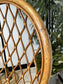 Bohemian Style Rattan Armchair With Cushion