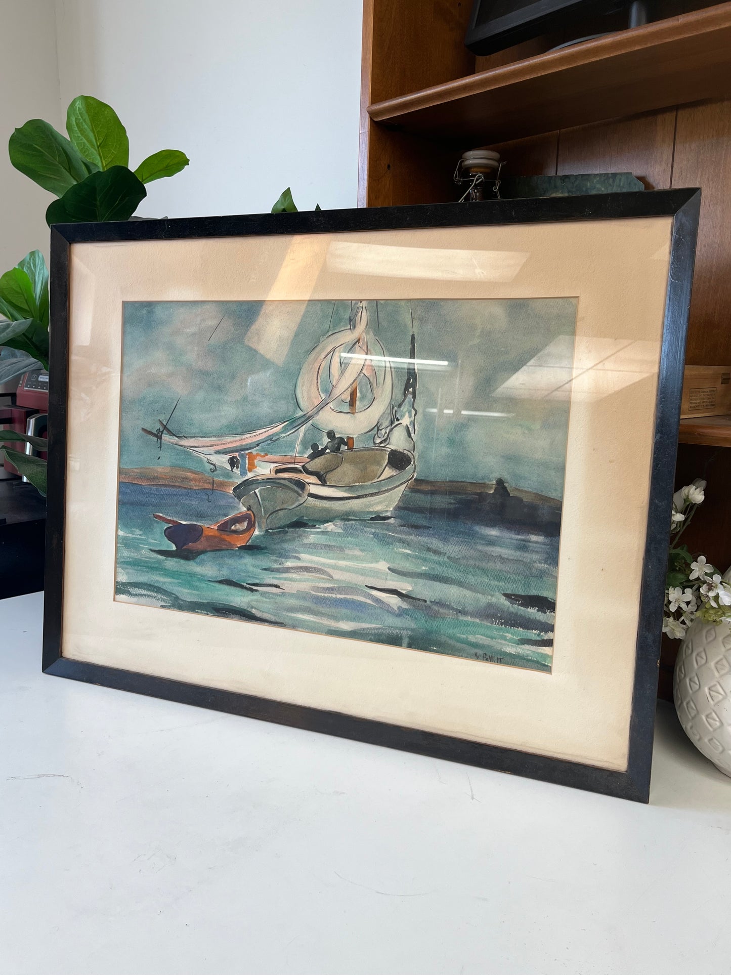 Original Watercolor Framed Artwork