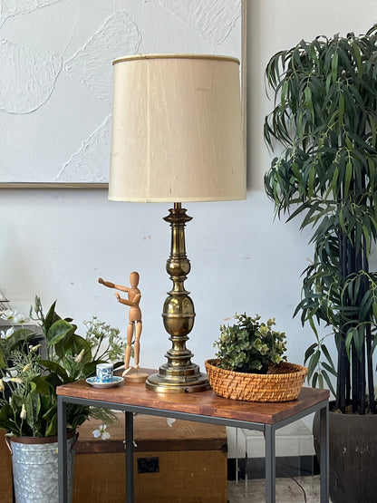 Vintage Brass 37" Table Lamp