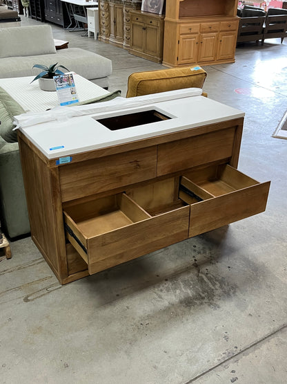 Modern Single 52" Bathroom Vanity