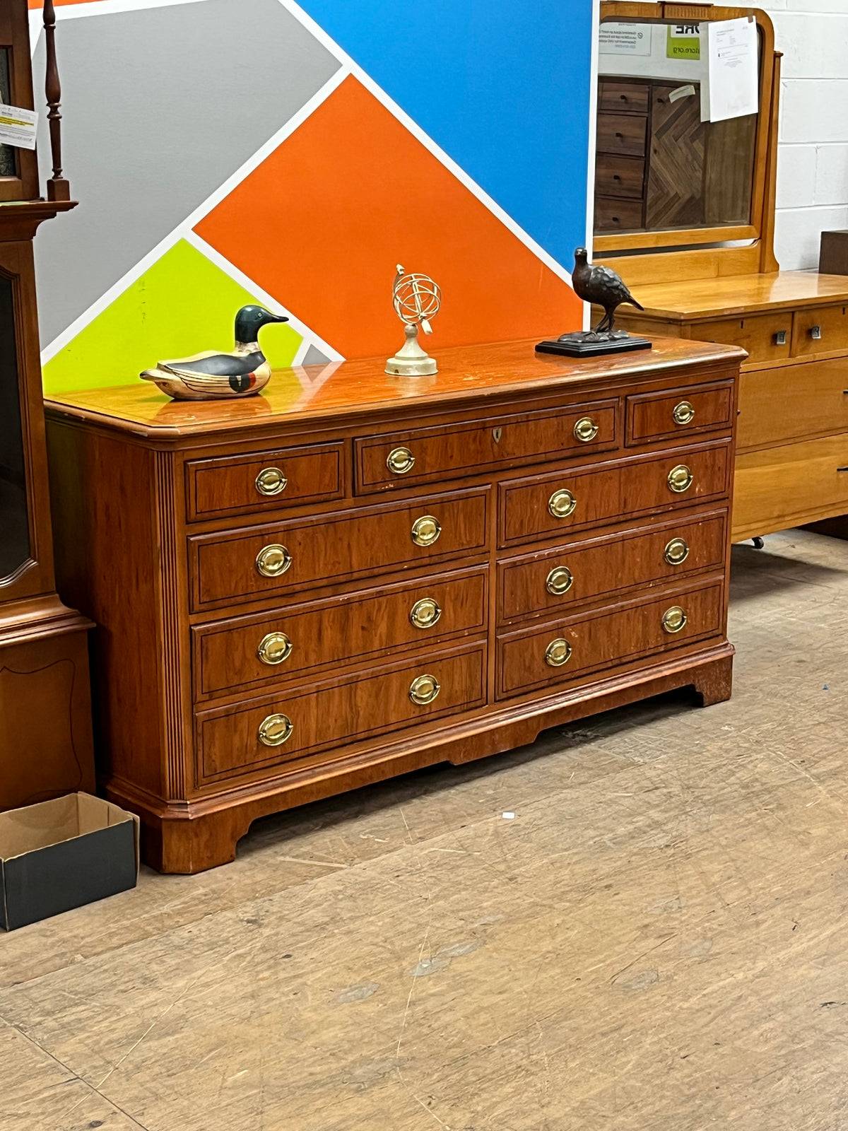 Drexel Mid Century 7 Drawer Dresser