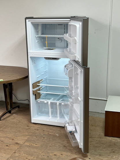 Seasons 18 Cu. Ft. Stainless Steel Top Freezer Refrigerator