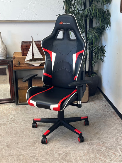 Goplus Leather Gaming Chair