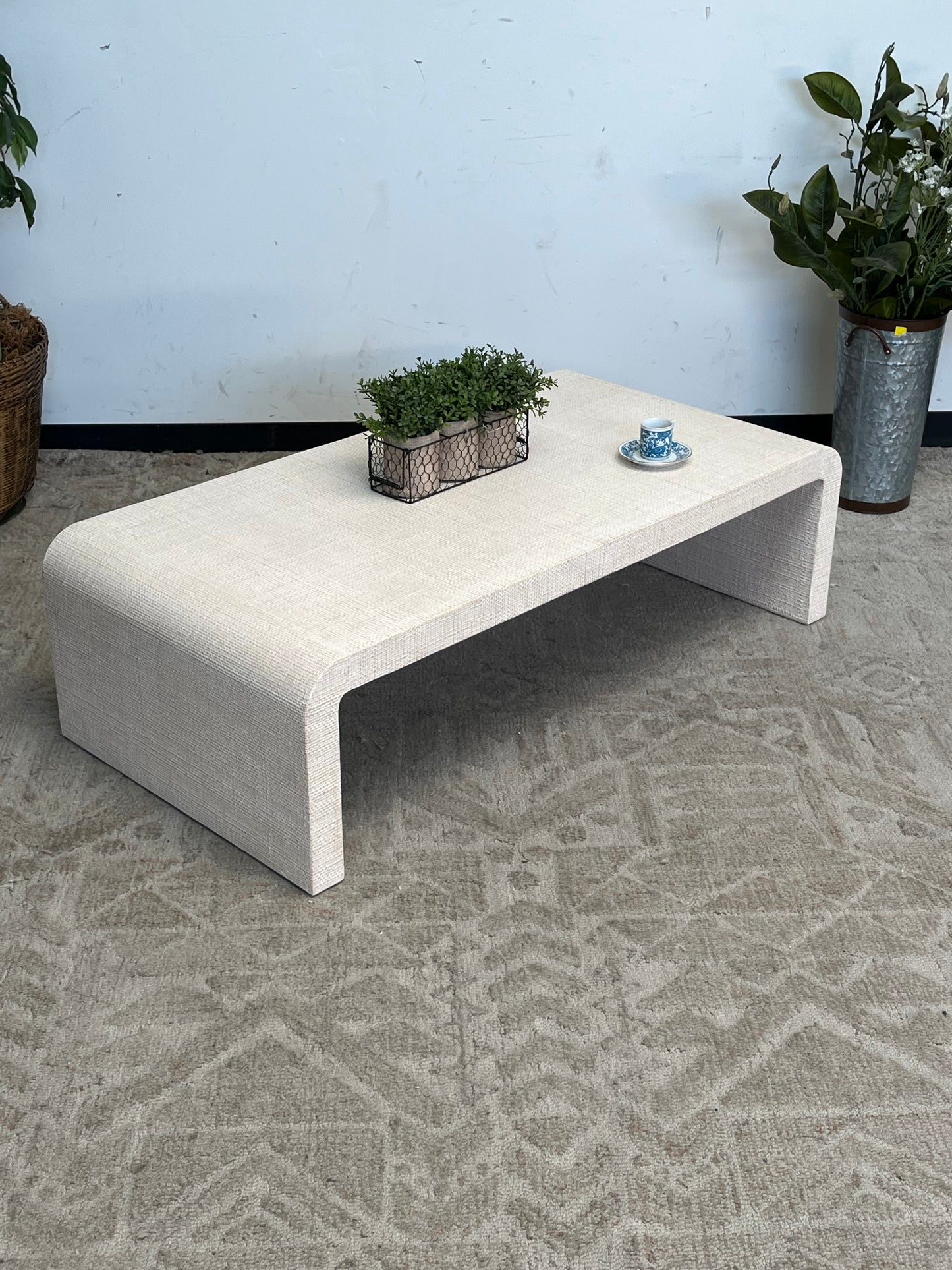 Woven Style Coffee Table