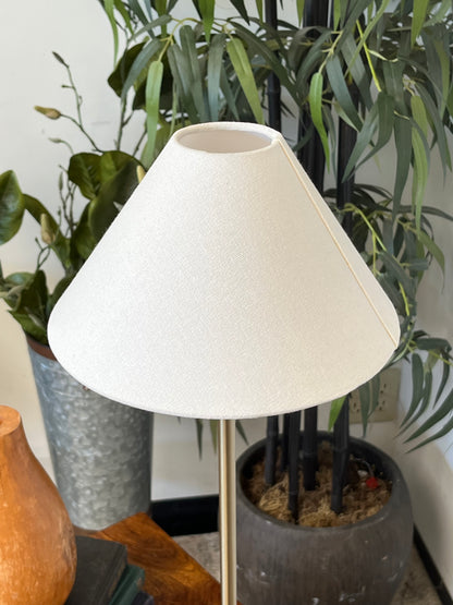 West Elm Stainless Steel Table Lamp
