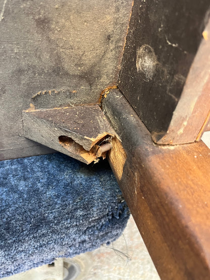 Lane Furniture Mid Century Wooden Cedar Chest - Broken Leg