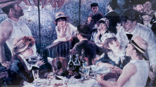 Pierre-Auguste Renoir "Luncheon of the Boating Party" Framed Print