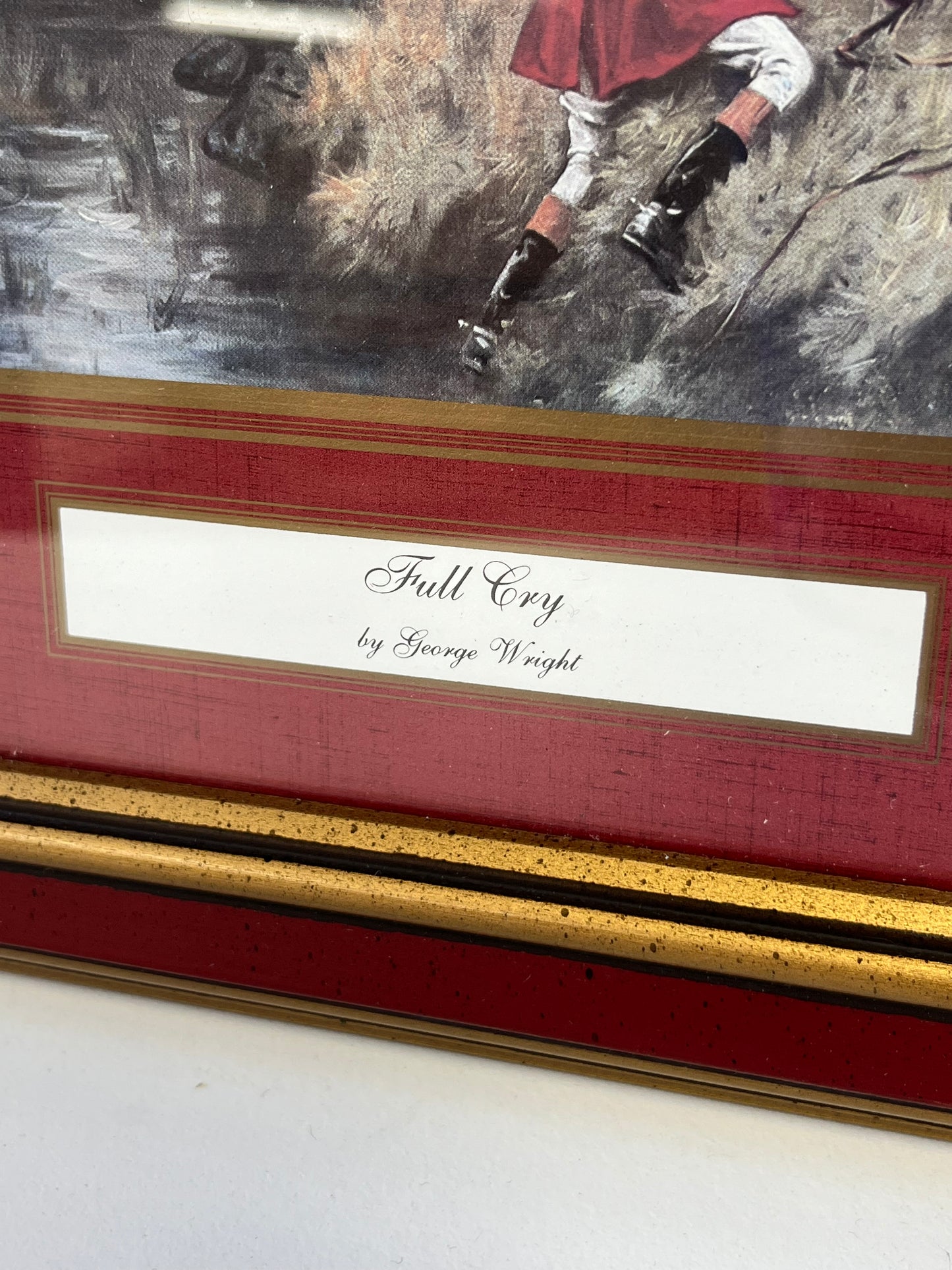 Framed Prints George Wright's Fox Hunting Scenes Pair of 2