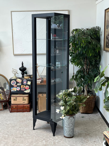 Modern Glass Display Cabinet - Damaged