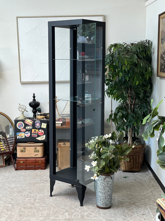 Modern Glass Display Cabinet - Damaged