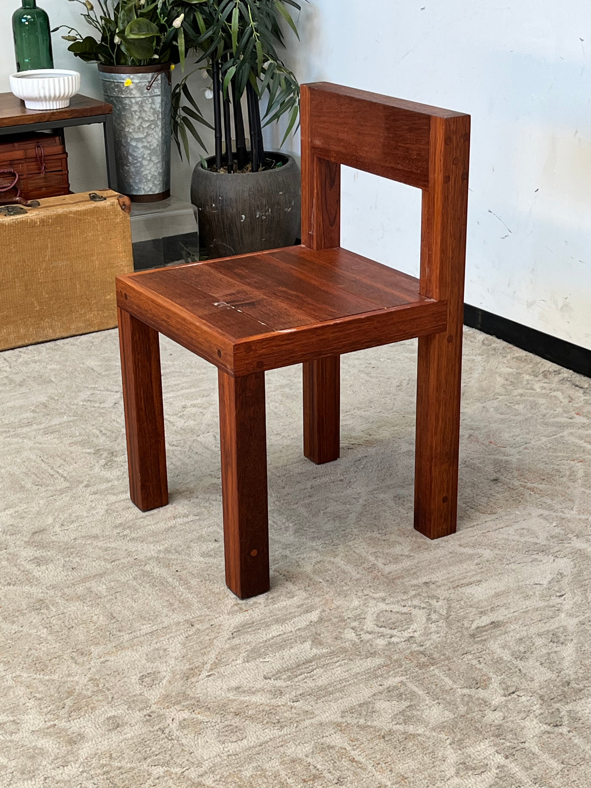 Craftsman Style Hardwood Chair