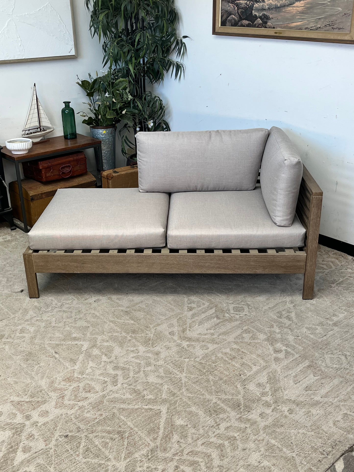 Modern Outdoor Chaise Lounge