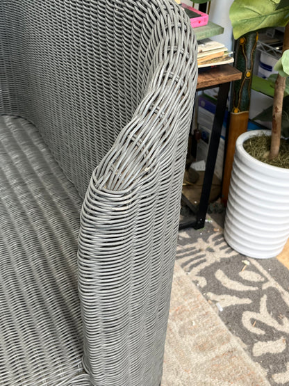 Natural Wicker Daybed - No Cushion