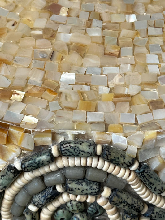Mosaic Multicolored Stool