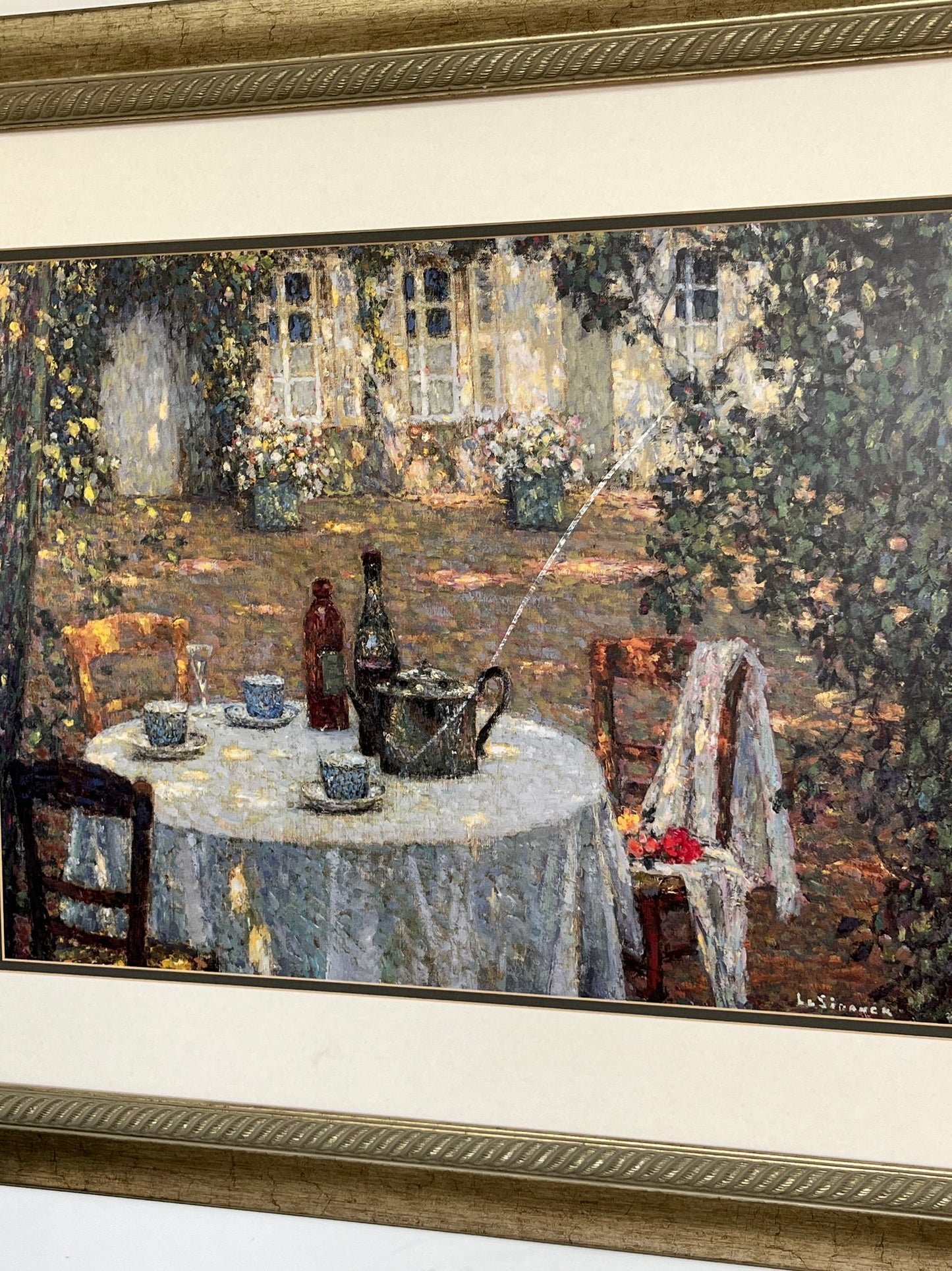 Framed Print by Henri Le Sidaner 29.25 x 35.25