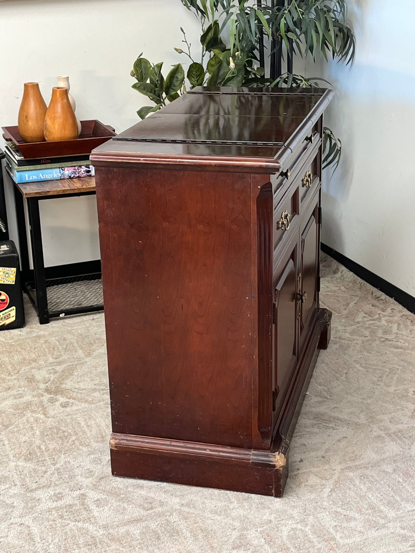 Bassett Furniture Wooden Buffet Cabinet