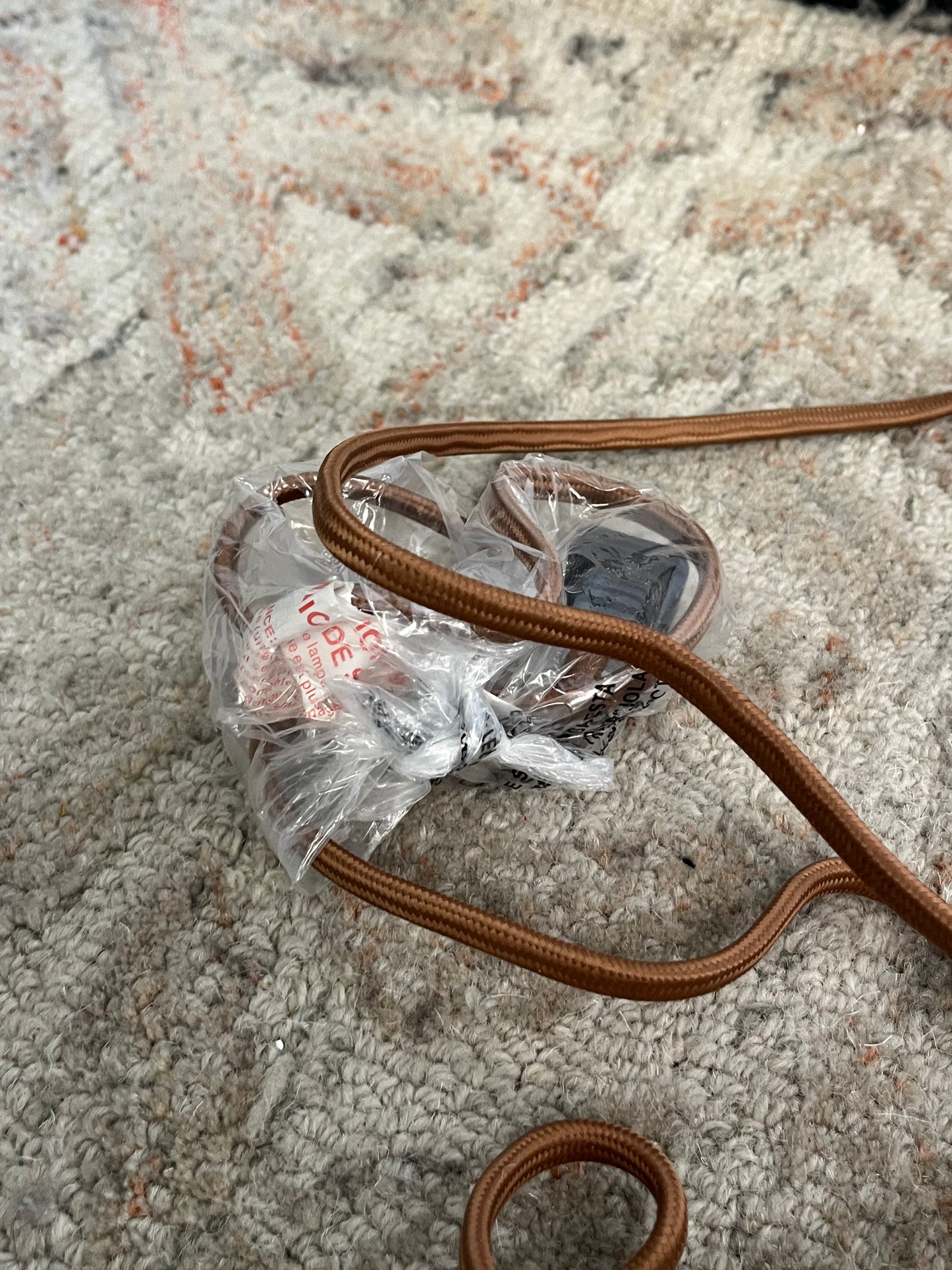 Overarching Brass Floor Lamp