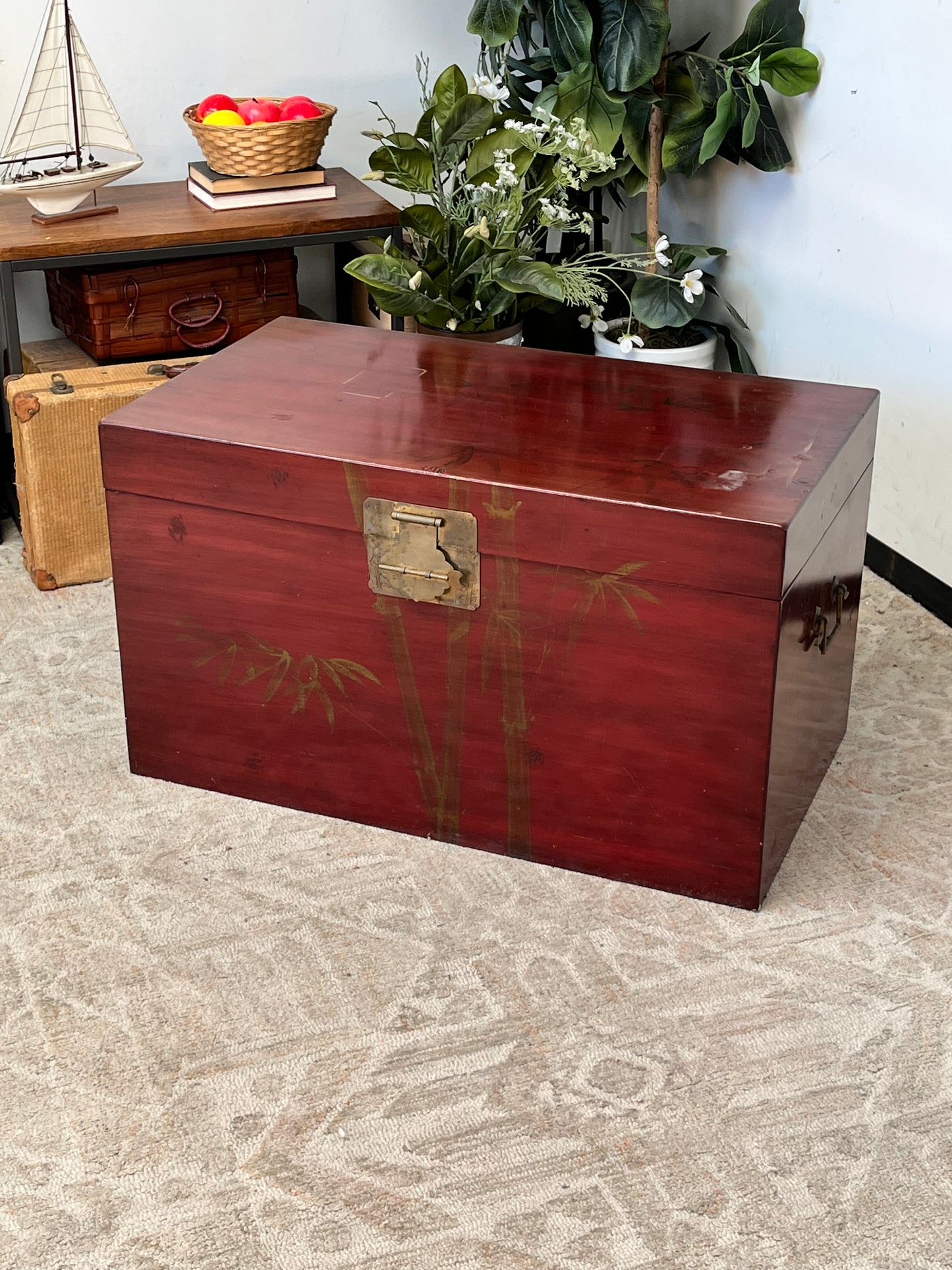 Asian Style Antique Storage Chest