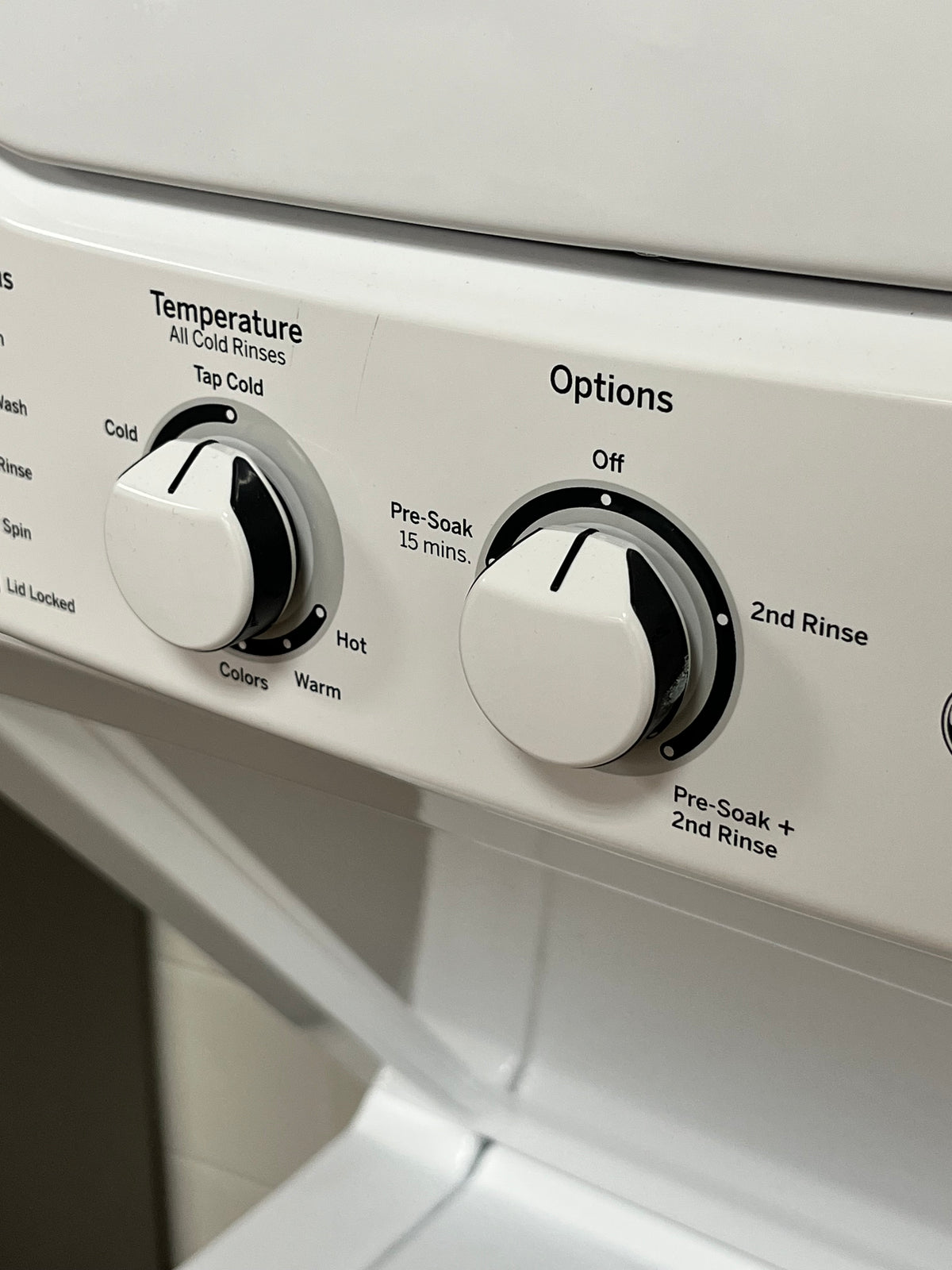 GE 2.3 cu. ft. Washer 4.4 cu. ft. Electric Dryer Combo