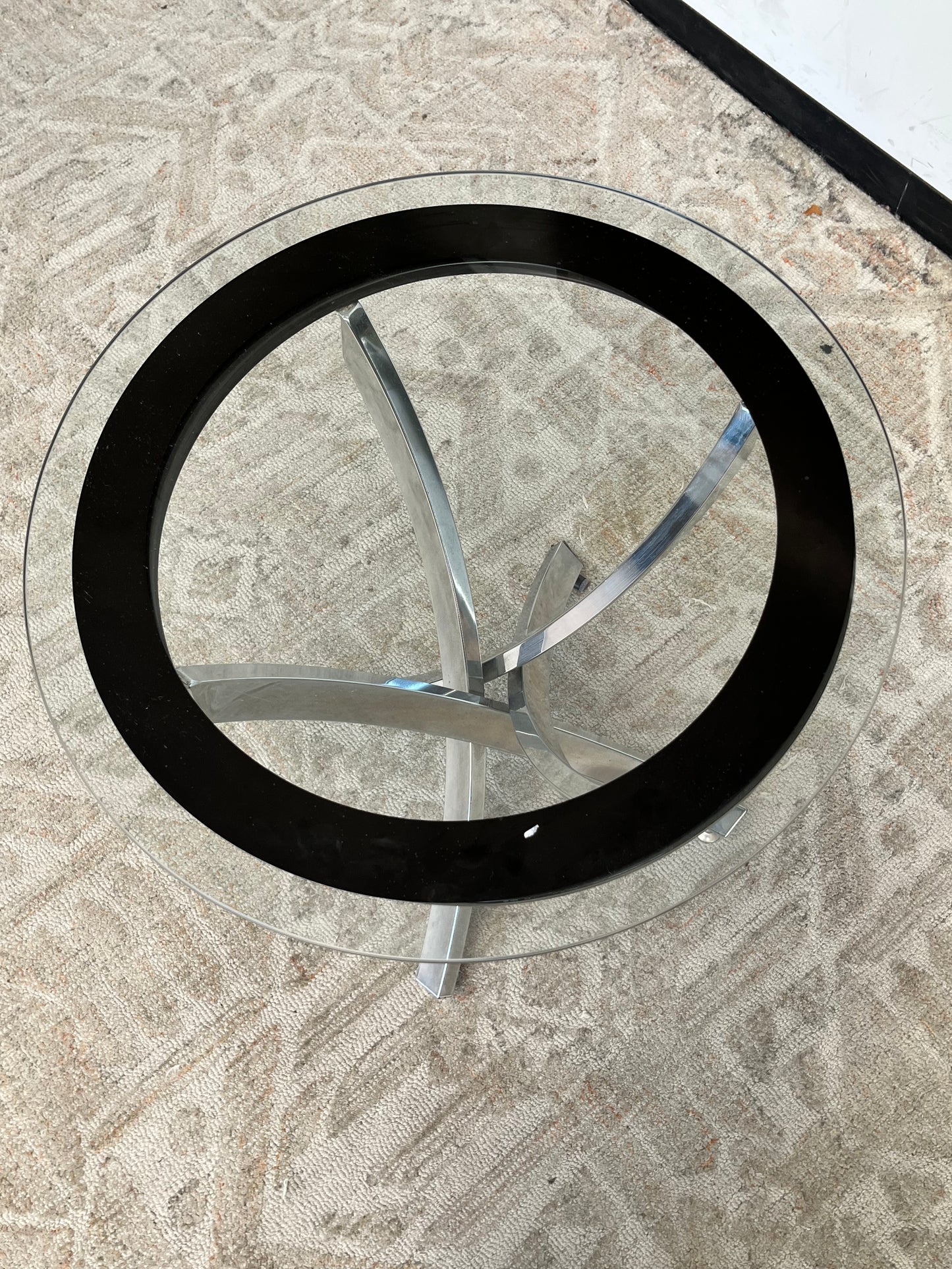 Modern Glass Side Table