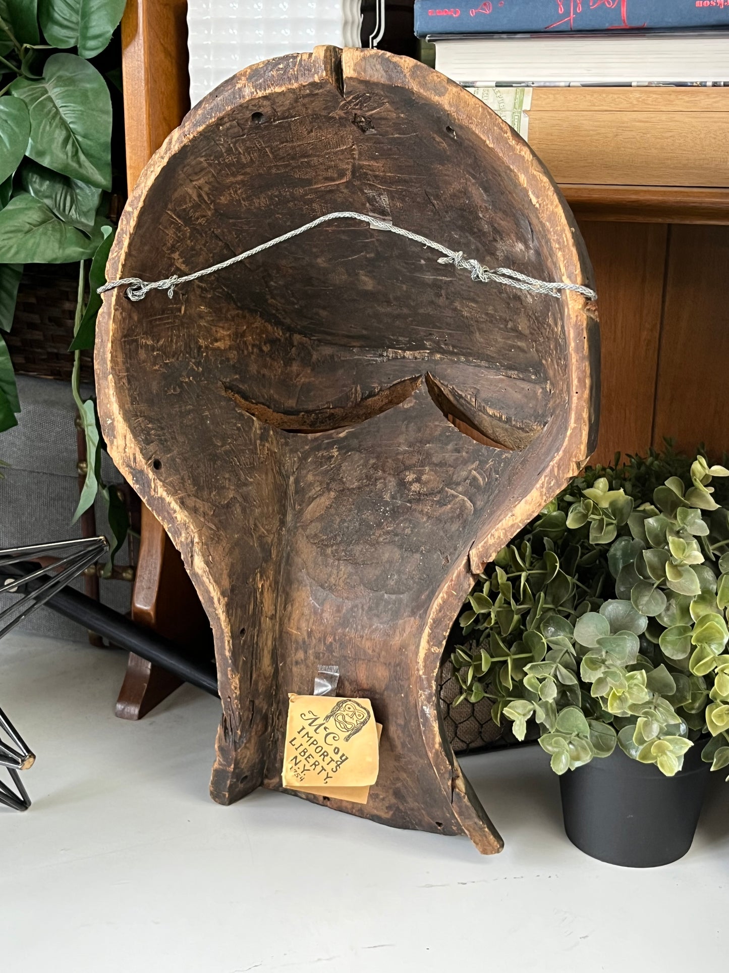 African Kifwebe Wooden Mask