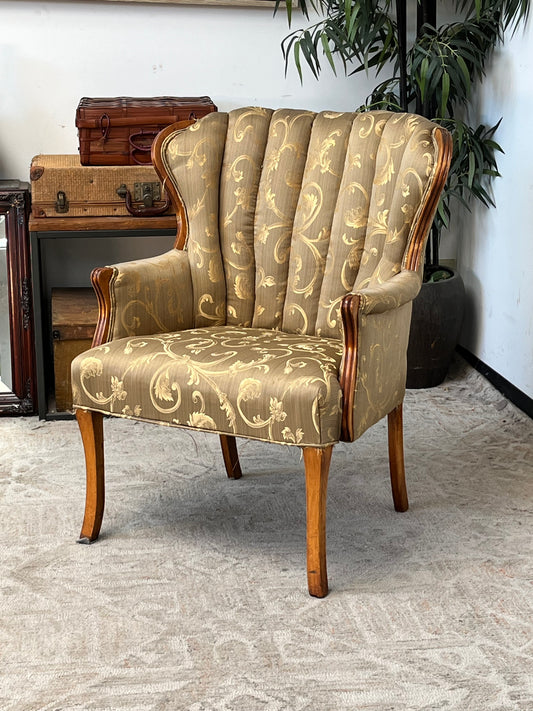 Floral Pattern Armchair