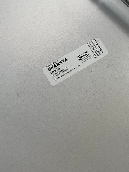 Ikea White 63" Adjustable Work Desk