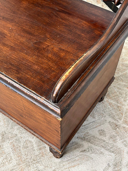 Antique E.R. Co Cedar Lined Hope Chest