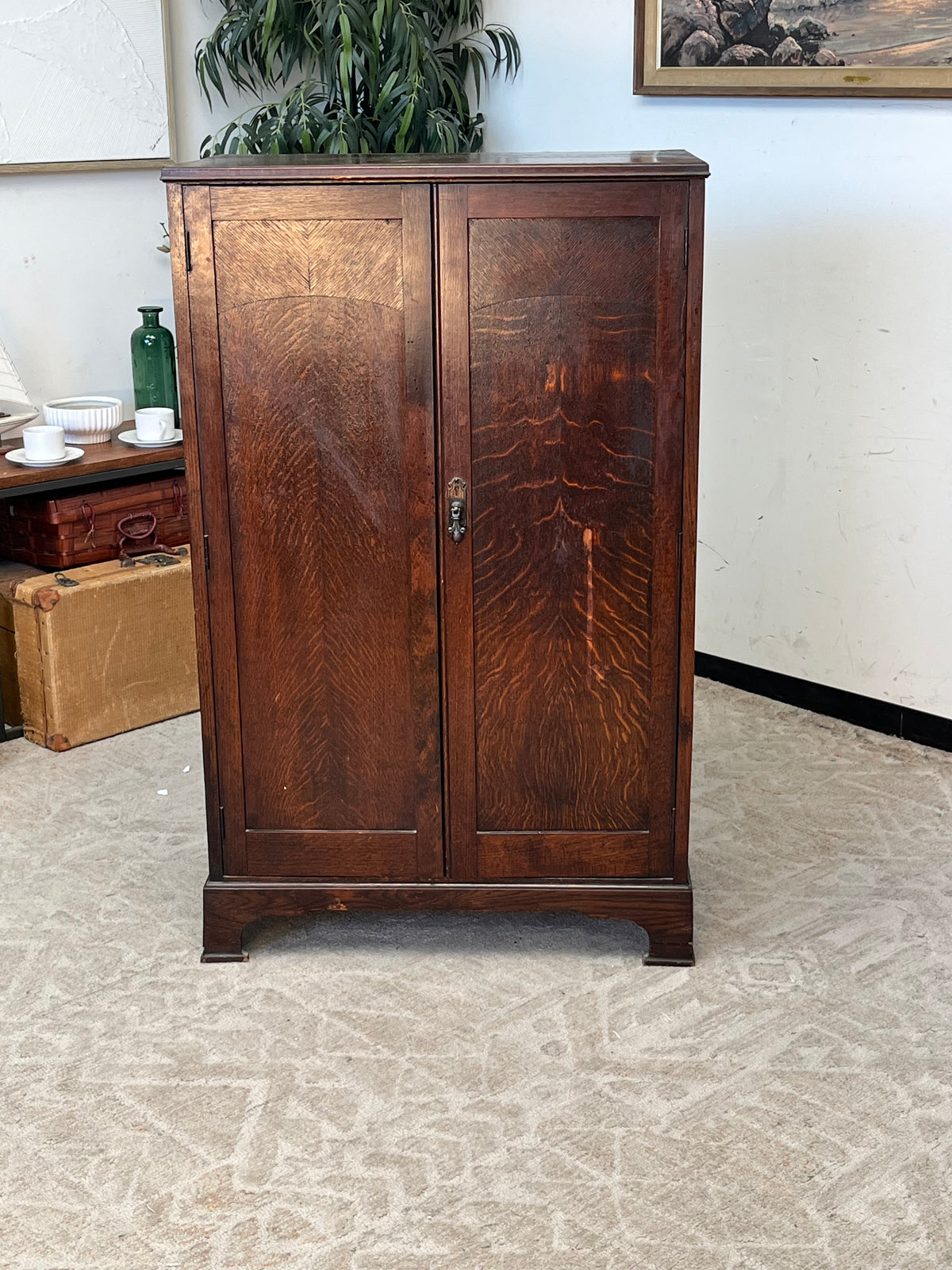 Antique Style Wardrobe Cabinet